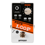 Guitarra Con Pedal De Efectos Looper Ammoon 2x Loop True Poc