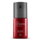 Homem Potence Deo Corporal Body Spray Natura Masculino 