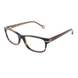 Lente Óptico Carolina Herrera Vhe634 Wayfarer Tortoise 52mm