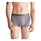 Bóxer Trunk Calvin Klein Embossed Icon Microfibra Gris