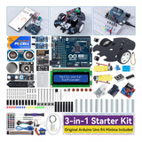 Sunfounder Ultimate Starter Kit Con Arduino Uno R4 Minima Or