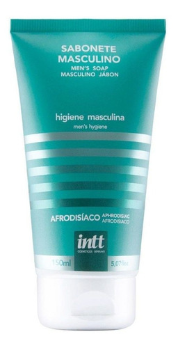  Intt Sabonete Íntimo Masculino Refrescante 150ml