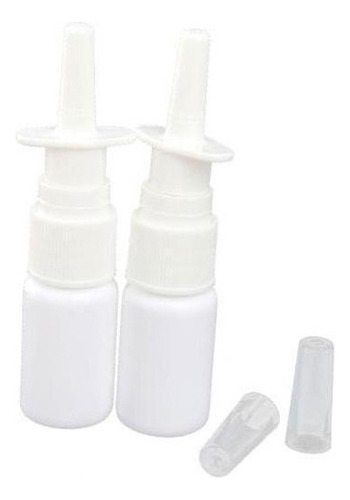4x 2x 15ml Plastic Refillable Nasal Spray Bottle 2024