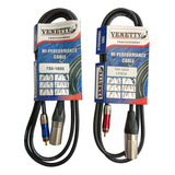 Venetty Cable Rca A Xlr ( Canon ) 1.5m 750-1600/1650