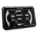 Faros Led 4x6 H4 Alta Baja Drl Turno Singal 4x4 4656 4651