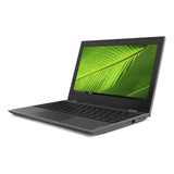 Notebook Lenovo 100e Gen2 Black 11.6 , Intel Celeron N4020  4gb De Ram 64gb Ssd, Intel Uhd Graphics 600 1366x768px Windows 10 Pro