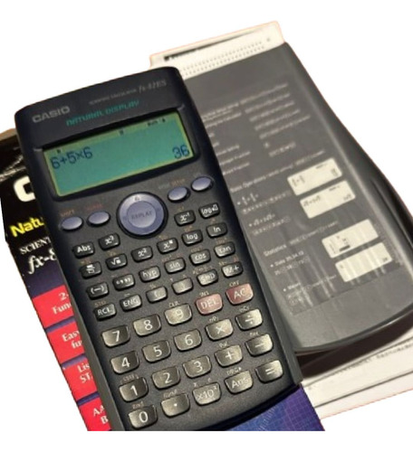 Calculadora Científica Casio Fx-82es 249 Funciones  Usada 