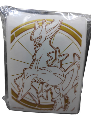 Pokémon Tcg 65 Micas Sleeves Protectores Arceus 