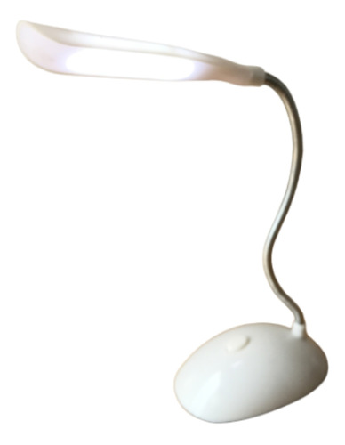 Mini Lámpara Velador Led De Mesa Escritorio Lectura A Pilas