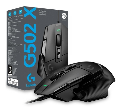 Mouse Gamer Logitech G502 X (negro)