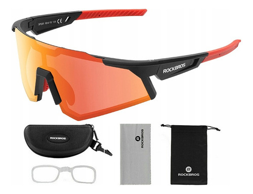 Gafas Rockbros Ciclismo Polarizadas Uv400 Deportivas Moto