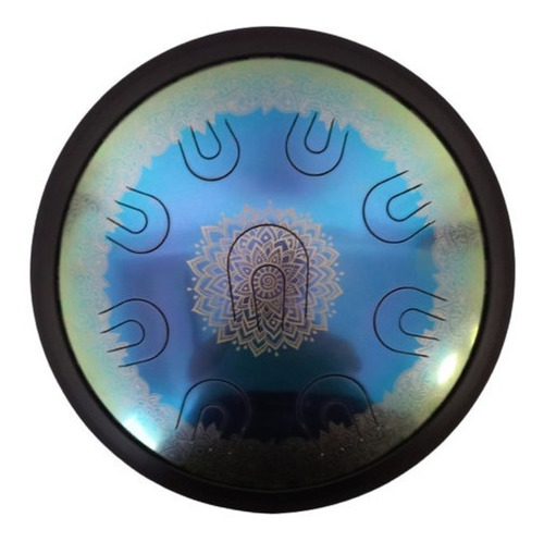 Steel Tongue Drum Parquer Metal 9 Notas 14 D Menor