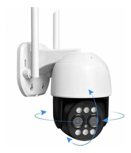 Cámara Seguridad Ptz Ip Wifi Doble Lente Zoom Óptico 8x 4 Mp