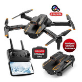 Drone S91 Wifi 5ghz, Dual Câmera 4k Hd, Sensor Anti Colisão