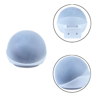 Soporte Pared Asistente Echo Dot 4ta\u002F5ta - Bocina Alexa Color Blanco | MercadoLibre