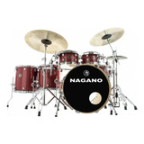 Bateria Nagano World Full Dwn - Dark Wine