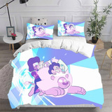 Juego De Ropa De Cama Steven Universe Funda De Almohada