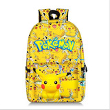 Mochila De Comercio Exterior Pikachu Baokemeng Student Print