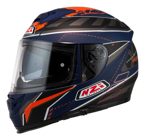 Casco Moto Nzi Eurus 2 Combo Triple Visor En Devotobikes 