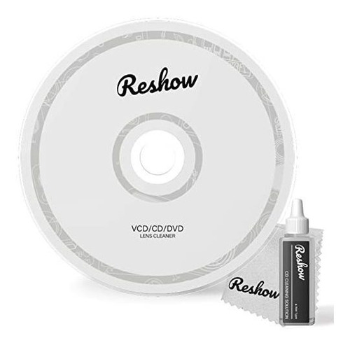 Reshow Cd Cleaner Disc Para Lente Láser De Reproductor De Cd