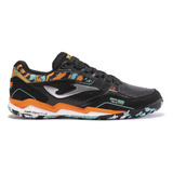 Zapatilla Fútbol Hombre Reactive Negro Joma