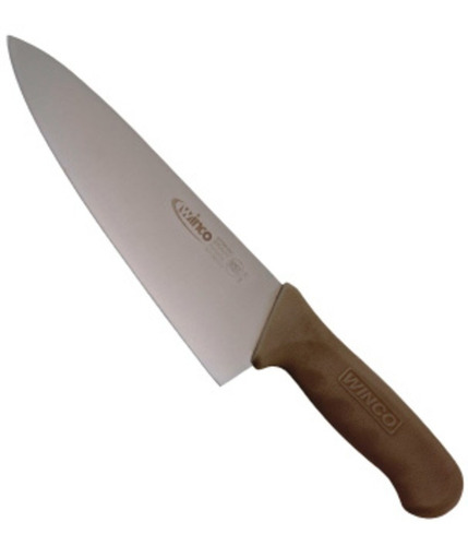 Cuchillo Profesional Chef Cafe Winco  20 Cm Kwp-80n