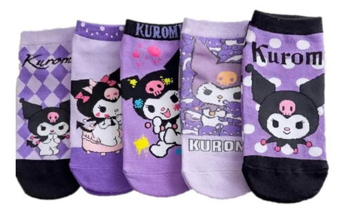 Pack Calcetines Kuromi Kawaii