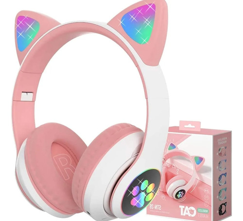 Auriculares Inalámbricos Bluetooth Con Oreja De Gato, Compat