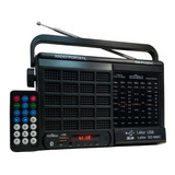 Rádio Portátil Motobras - 7 Faixas - Usb/ Pen Drive/ Bluetooth - Pu32ac -