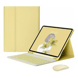 Capa Com Teclado E Mouse Para iPad Air 5 10.9 2022 A2588