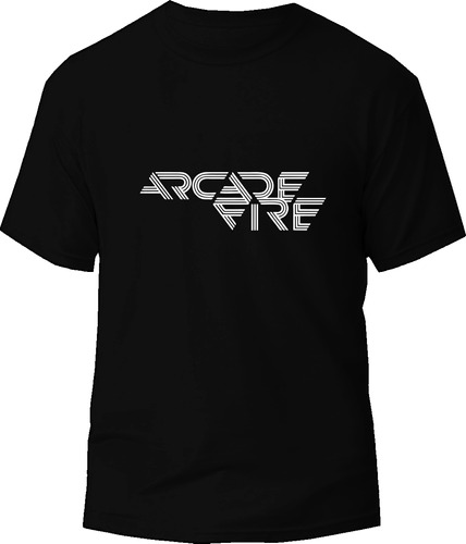 Camiseta Arcade Fire Rock Tv Tienda Urbanoz