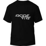 Camiseta Arcade Fire Rock Tv Tienda Urbanoz