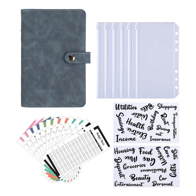 Caderno De Couro Com Fecho De Botão A6