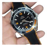 Reloj Compatible Con No Omega Planet Ocean Orange