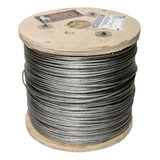 100 Mt De Cable De Acero Galvanizado 7x7 Medida 3/16