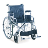 Silla De Ruedas Plegable Desmontable Cromada Gran Calidad  