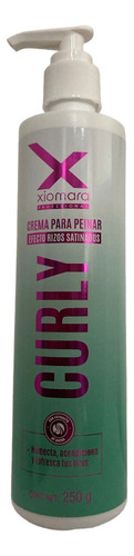 Crema Para Peinar Curly Para Risos Satinados Xiomara 250g