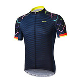 Arsuxeo Men's Cycling Jersey Short Sleeves Mountain Bike Shi