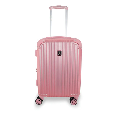 Maleta Royal Swiss® Andermatt Rígida Carry On Chica 20 Inch Color Rosa | Envío gratis