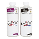 Pelicula Cristalina Resina Barniz Cristart Uv 500 Ml Pintart