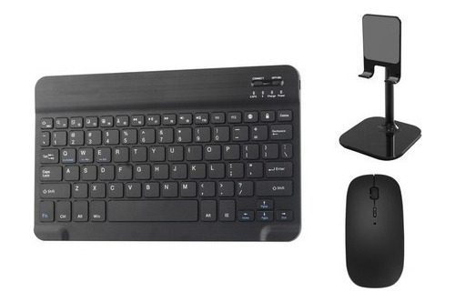 Teclado Inalámbrico Compacto Teclado Portátil Bluetooth 10