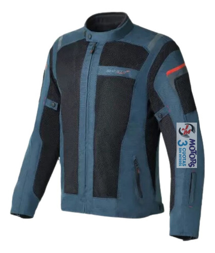 Jm Nuñez Campera Moto Seventy Verano Sd-jt56 Impermeable