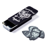 Palhetas Tortex 0,88mm Dunlop Motorhead Lata C/6 Mhpt01 Cor Preto