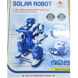 Juego Ingenio Solar 3 En 1 Robot Tanke Scorpion C/ Movimient
