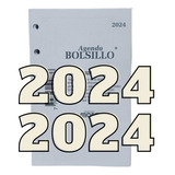 Repuesto Agenda Morgan Bolsillo 2022 Diario Solo Días 8x12,5