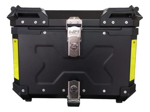 Caja Porta Equipaje Para Motocicleta Cuadrada Aluminio 55l