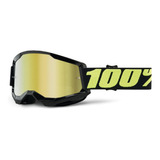 Goggles Moto Strata 2 Upsol Gold Lens 100% Original