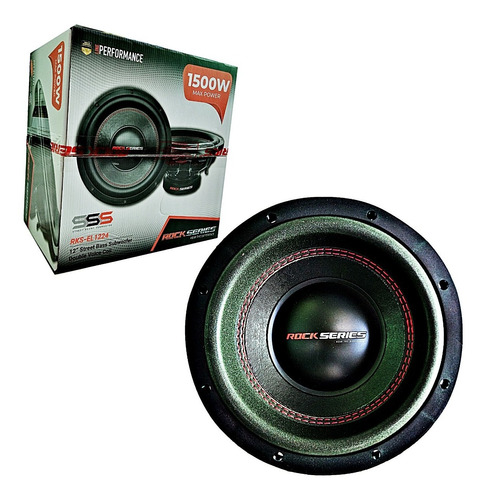 Subwoofer 12 Pulgadas Rock Series Rks-el1224 1500w Max 