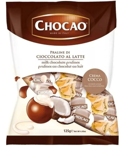 Bombones Italianos Chocao Coco 125g