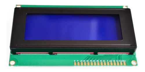 Display 2004 20×4 Backlight Azul Lcd Pantalla Arduino 5v